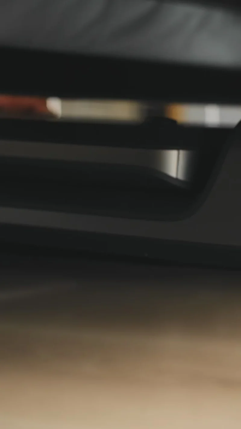 Movaped P1 treadmill used under desk for walking while working at home